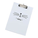 paper cardboard clipboard office office board folder 31.5*22cm,white O9T6