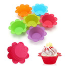 6 x Silicone Cake Muffin Chocolate Cupcake Liner Baking Cup Cookie Mold