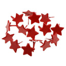 100pcs Mini Red Star Brads Paper Fasteners for Scrapbooking Card Making 14mm