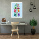5D DIY Full Drill Diamond Painting Owl Cross Stitch Mosaic Kit Home Decor