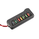 12V Car Digital Battery Checker Tester Alternator 6LED Lights Display for Cars F