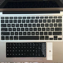 Computer French  Keyboard Film Stickers Letters Alphabet Desktop  Scrub Mo WJC