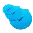 3pcs/set Boat Ship Shaped Pan Bowl Cover Silicone Anti Spill Lid Kitchen