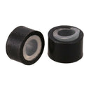 500 Pcs Black 5mm Silicone Lined Micro-ring Links Beads for I Stick Hair Ex V2R5