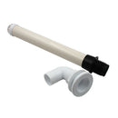 Marine Screw In Overflow Drain Tube Fits 1-1/2'' Threaded Drain