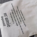 Large Capacity Canvas Shoulder Bag Fabric Cotton Cloth Shopping Handbags Bag Hn