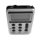 1pc Portable DC 5V Mini Pocket Two Band Radio FM/AM Digital Receiver With E