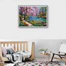 5D DIY Full Drill Diamond Painting Landscape Cross Stitch Embroidery Mosaic