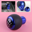 Universal Car 5 Speed Manual Gear Shift Knob Shifter Lever Stick Round NDN