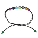 7 Chakra Healing Balance Beads Bracelet Yoga Life Energy Bracelet Lovers Ca