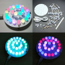 Full Color RGB 10MM LED Touch-button Aurora-Towers Kit soft light DIY part