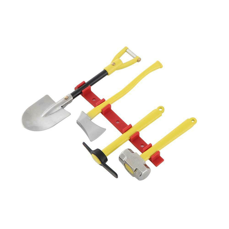 4pcs Simulation Shovel Hammer Axe for 1/10 RC Cralwer Car Decorative Kit