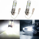4Pcs H3 10SMD 10LED 5630 Bright White 6000K Car Auto Fog Light Lamp Bulb 12V