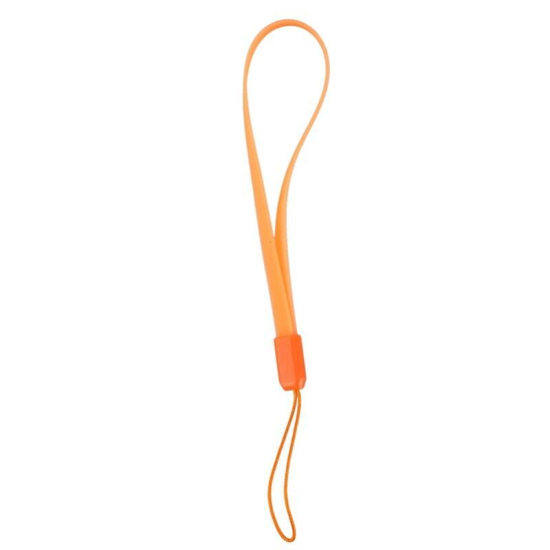 Soft Wrist Strap / Cellphone, Key Chain Blue, 2 Pieces, Orange G3D5