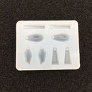 8 Designs Geometric Silicone Mold Suitable for Beading Making