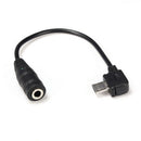 MicroUSB Jack to 3.5mm HeadphoneEarphone HeadsetAdapter Audio Cable Cord Lead ES