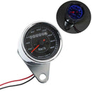 Universal 12V Motorcycle Retro LED Backlight Odometer Speedometer 0-180km/h
