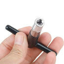 Steel Drum Tuning Key T-type Tuner Square Socket Hardware Tool Accessory black