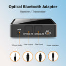 Wireless Bluetooth 5.0 Audio Receiver Transmitter AUX SPDIF for TV Speaker A