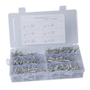 500 Pieces Rivets Aluminum Rivets Assortment Set Size Self-plugging Open End