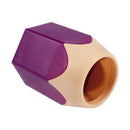 Plastics lace Pencil shaped Pen holder Purple