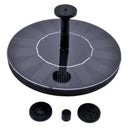 Bird Bath Fountain Solar Powered Water Pump Floating Outdoor Pond Garden NBR