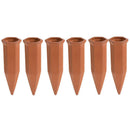 Self Watering Spikes - 6-Pack Terracotta Plant Watering Stakes, Automatic S