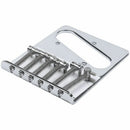 Tele Style Single Coil Guitar Bridge with 6 Barrel Saddles for Telecaster M7U4