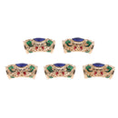 5x Hair Tube Beads Dreadlocks Beads Hair Braiding Jewelry Hair Decoration