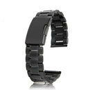 Solid Stainless Steel Links Watch Band Strap Deployment Buckle 22mm Straigh T8N5
