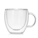 150ml Double Walled Espresso Party Cups Clear Glass Coffee Tea Mugs Heat-proof