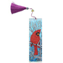 DIY Bird Special Shaped Diamond Painting Leather Bookmark Tassel Book Marks