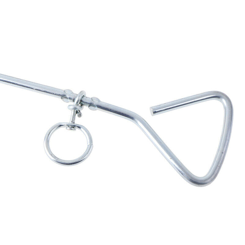 Spiral Anchor Cork Screw Dog Tie Out Stake Lead Chain Outdoor Campin Kw