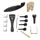 Violin Chin Strap Screws Part Spare Parts Ebony 4/4