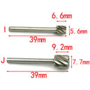10x HSS Wood Router Bits Files Cutter Milling Engraving Rotary Tool Practi EAO