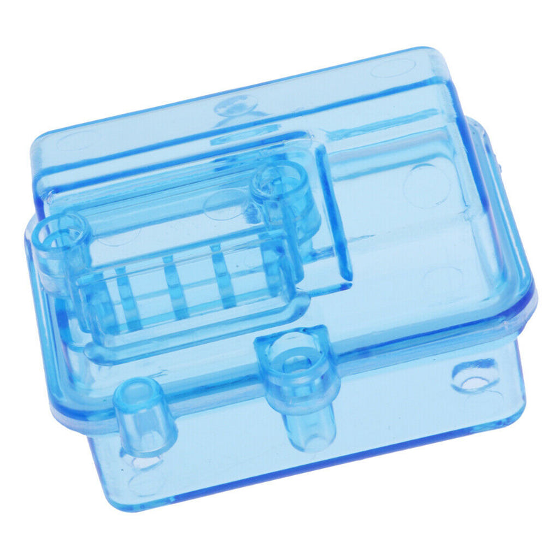 Waterproof Receiver Box for 1/10 Traxxas Slash 4x4 Truck - Transparent Blue