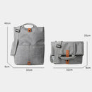 Men Bag Casual Grey Lightweight Oxford for iPad Tablet Crossbody Bag Male S