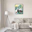 Full Drill 5D DIY Diamond Painting Snow House Embroidery Cross Stitch Decor