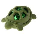 2pcs Pet Dog Cat Rubber Animal Chew Turtle Shaped Sound Play Training Toys