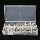 790 PCS FLAT SPRING + LOCK WASHER STEEL GASKET ASSORTMENT KIT M12/10/8/6/5/4