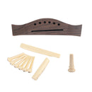 Acoustic Guitar Rosewood Bridge+Bone Bridge