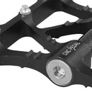 Road Mountain Bike Platform Pedals Flat Sealed Bearing 9/16 Inch Black