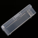 1Pcs Clear Plastic Transparent With Lid Storage Box Collection Container Case BX