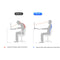 Portable Mini Laptop Invisible Stand Plastic Foldable Notebook Holder Riser