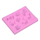 Easter Animal Series Deer Owl Shaped Silicone Mold Craft Cake Decorating ToME