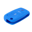 Silicone Cover 3 Button Key Fob Case Flip For Golf Bora Passat Scirocco, Da
