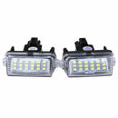 2Pcs Car Led License Plate Light Parking Light External License Plate Light