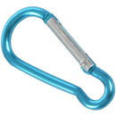 5 x Camp Hiking Portable Blue Aluminum Alloy Mini Carabiner Hook A9A6