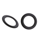 2Pieces 6inch Car Audio Circle Rubber Foam Edge Surround Speaker Repair Parts