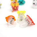 10Pcs Kids LED Flashing Glow in Dark Finger Rings Xmas Party Favor Toys Gifts